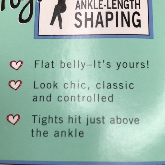 Assets By Sara Blakely 2 Pair of Shaping Tights in Black Size 2  New - Picture 3 of 10